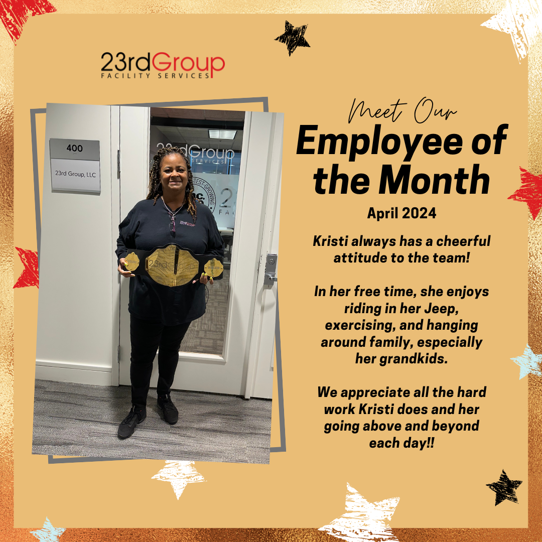 23rd Group April '24 Employee of the Month