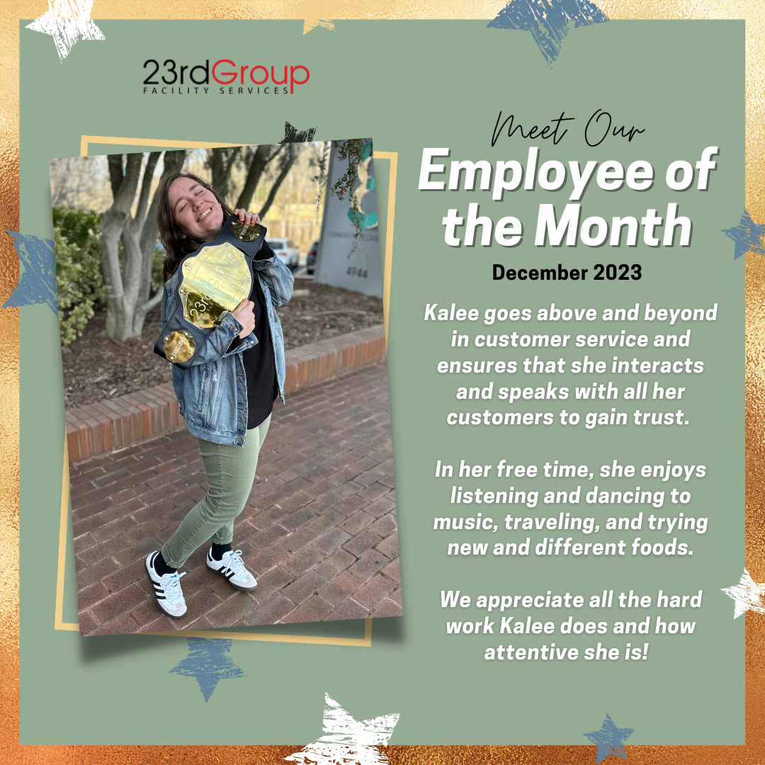 23rd Group’s December 2023 Employee of the Month