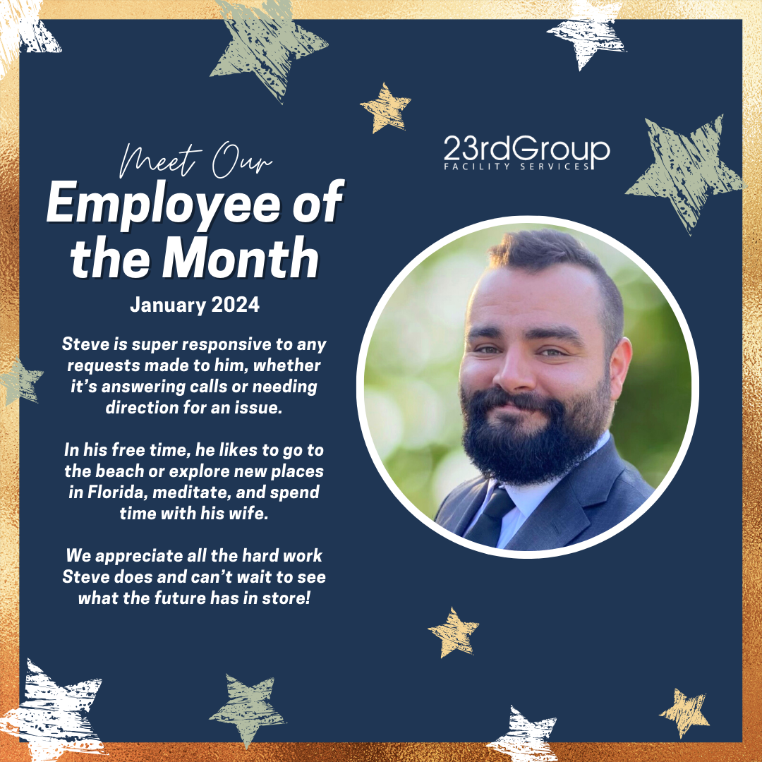 23rd Group January '24 Employee of the Month